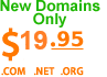 Domains $9.95
